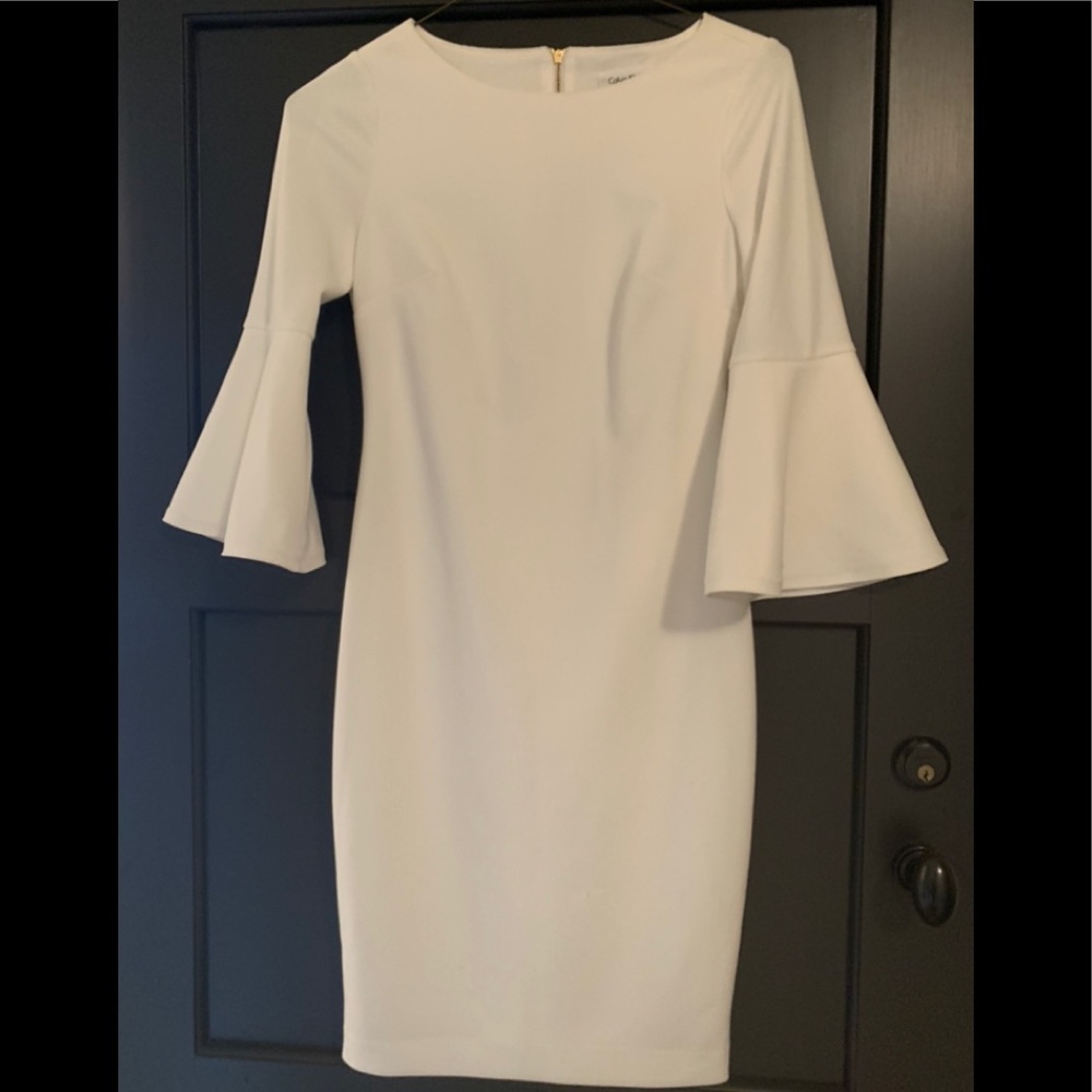 Calvin Klein white dress